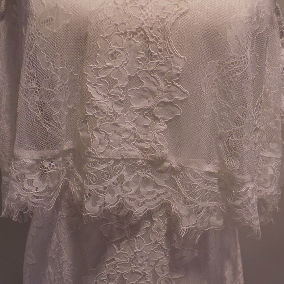 DO+BE | White Lace Off Shoulder Dress - Picture 3 of 8
